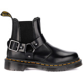 Boots Dr Martens Botte amphibie Wincox en cuir noir avec boucle