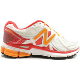 Chaussures New Balance sneakers rouge textile blanc orange aw701