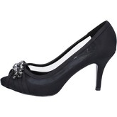 Chaussures escarpins Top Women escarpins noir textile satin AM863