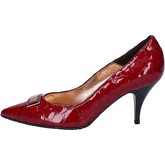 Chaussures escarpins Rocco Barocco escarpins rouge cuir brillant zx01
