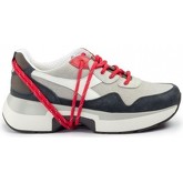 Chaussures Diadora N9000 TXS H Stone Wash gris/rouge - baskets