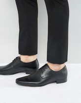 ASOS DESIGN - Chaussures derby en cuir - Noir - Noir