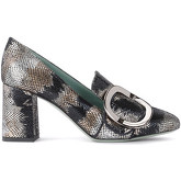 Chaussures escarpins Paola D'arcano Mocassine avec talon en peau effet serpent