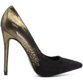 Chaussures escarpins Kebello Escarpins feutrés et doré F Noir