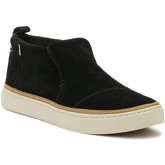 Chaussures Toms Womens Black Suede Paxton Shoes-UK 3