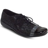 Chaussures Hirica Derby Plat LILI Noir