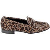 Chaussures Semerdjian Mocassin clou Leopard