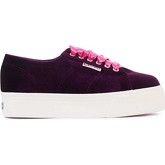 Chaussures Superga Shinyvelvetw Violet Purple