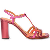 Sandales Chie Mihara Sandale à talon modèle Bely en cuir laminé multicolore
