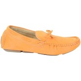 Chaussures Kebello Mocassins bateau H Orange