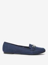 Navy 'Lair' Loafers