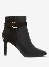 Black 'Alina' Ankle Boots