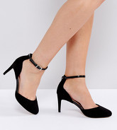 ASOS - SWALLOW - Chaussures grande largeur à talon - Noir