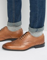 Silver Street - Chaussures Oxford style Richelieu en cuir - Fauve - Fauve