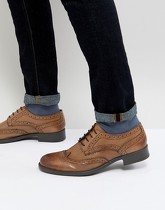Frank Wright - Chaussures richelieu en cuir - Fauve - Fauve