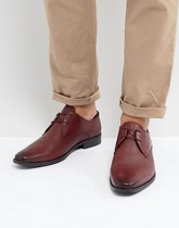 Silver Street - Chaussures habillées et perforées - Bordeaux - Rouge