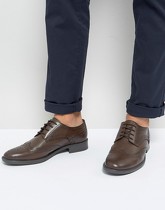 Frank Wright - Chaussures richelieu en cuir - Marron - Marron