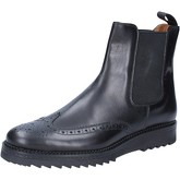 Boots Salvo Barone bottines noir cuir BZ139