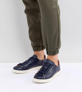 adidas Originals - Decon Stan Smith - Baskets en cuir - Bleu marine - Noir