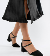 Truffle Collection - Chaussures pointues à talons mi-hauts - Noir
