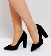 ASOS - PHANTOM - Chaussures pointure large à talons hauts - Noir