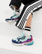 adidas Originals - Falcon - Baskets - Menthe multicolore - Vert