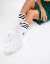 adidas Originals - Stan Smith - Baskets - Blanc et rose - Blanc