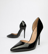 Glamorous - D'Orsay - Escarpins à pointure large - Noir - Noir