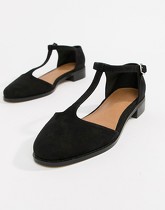 ASOS DESIGN - Mira - Chaussures plates - Noir