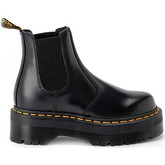 Boots Dr Martens Beatles Modèle Quad en cuir noir avec semelle