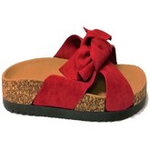 Mules Cendriyon Sandales Rouge Chaussures Femme