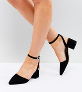 Truffle Collection - Chaussures pointure large à talon haut - Noir