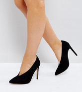 ASOS - PRIORITY - Chaussures à talons pointure large - Noir