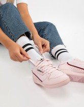 adidas Originals - Continental - Baskets style 80's - Rose - Rose