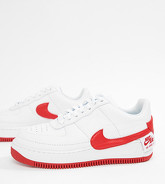 Nike - Air Force 1 Jester Xx - Baskets - Blanc et rouge - Blanc