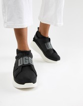 UGG - Neautra - Baskets épaisses avec logo - Noir - Noir