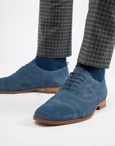 KG By Kurt Geiger - Chaussures richelieu en daim - Bleu marine - Bleu