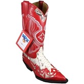 Boots Go'west DESPERADO ROUGE- PYTHON NATUREL FEMME