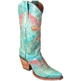 Boots Go'west ANGELS TURQUOISE CUIR VIEILLI