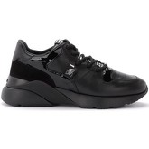 Chaussures Hogan Sneaker H385 Active One in pelle e suede nera