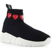 Chaussures Love Moschino Baskets Chaussettes Laine Noir