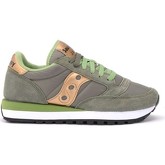Chaussures Saucony Sneaker Jazz in suede e tessuto verde oliva