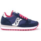Chaussures Saucony Sneaker Jazz in suede e tessuto blu e rosa