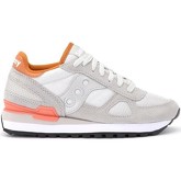 Chaussures Saucony Sneaker Shadow in suede e tessuto arancione e grigio