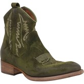 Boots Zoe New Tex Ric velours Femme Olive