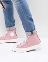 Converse - Chuck Taylor All Star '70 - Tennis montantes à rayures rouges - 161375C - Rouge
