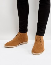 ASOS - Desert Boots imitation daim - Fauve - Fauve