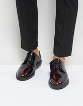 Silver Street - Chaussures ultra brillantes à lacets - Bordeaux - Rouge
