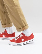 Converse - One Star Ox - Tennis - Rouge 158434C - Rouge