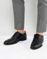 Zign - Chaussures richelieu en cuir à lacets - Noir - Noir